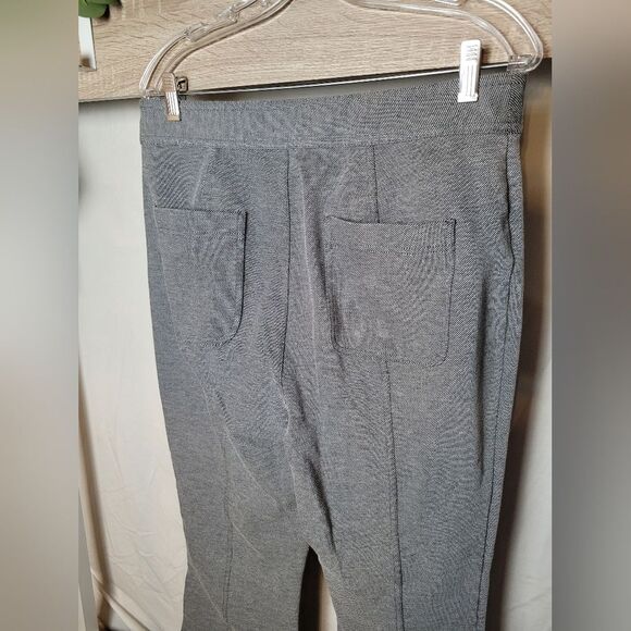 Maeve Anthropologie Wide Leg Pants High Waist Seam Ankle Slit Trousers Plaid 14 - Picture 10 of 14